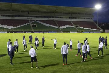 En imágenes el entrenamiento de Corinthians en Tunja