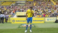 La presentación de Vitolo con Las Palmas, en imágenes