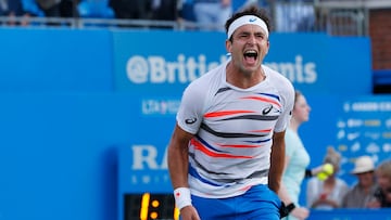 Marinko Matosevic, en un partido en Queen's en 2014.