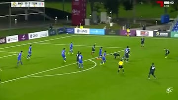 Polémico penalti al Juvenil C del Madrid en el 88': la cara de de los rivales, definitoria