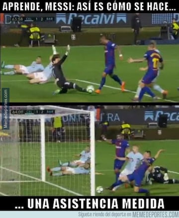 Los mejores memes del Celta-Barcelona