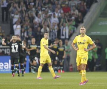 1-0. Cheryshev se lamenta tras el primer tanto de Herrman.