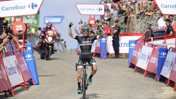 Resultado y resumen de la 14&ordm; etapa de la Vuelta a Espa&ntilde;a 2017.