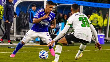 Millonarios igualó a un gol con América Mineiro en la tercera jornada de la Copa Sudamericana y llegó a siete puntos.