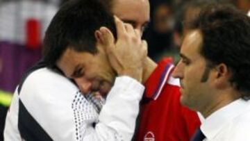 Drama en Serbia: Djokovic se retiró frente a Del Potro