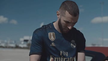 El Madrid presenta su 2ª camiseta al ritmo del rap y sin Bale