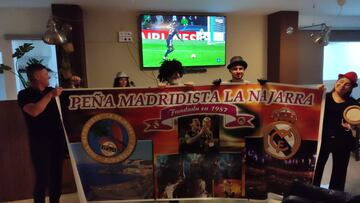 Las peñas madridistas vibran con la gesta del Etihad