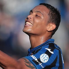 Muriel, en el club de los goleadores de las 5 grandes