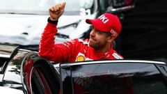 Sebastian Vettel en M&oacute;naco.