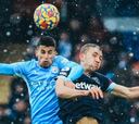 El Manchester City vence al West Ham y a la nieve