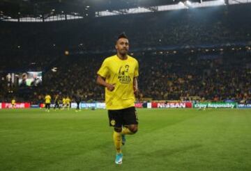 Imágenes de la antesala del duelo Dortmund-Mónaco en el Signal Iduna Park.