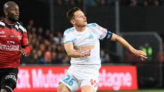 Florian Thauvin durante un partido.