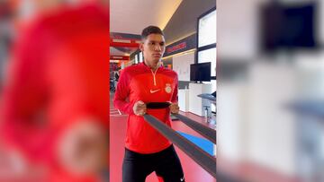 Daniel Luna trabaja fuertemente para su debut en LaLiga