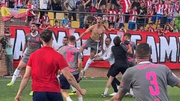 La SD Tarazona asciende a Primera División RFEF tras empatar con el CDA Navalcarnero en el estadio Municipal Mariano González.