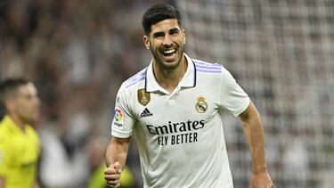 Asensio, con el Real Madrid.