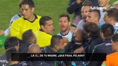 Quién es Lucas Nava, “el pelado” que tuvo un cruce con Messi después del partido