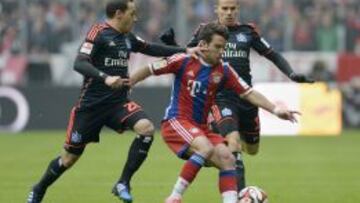 Marcelo D&iacute;az jug&oacute; con el Bayern en la humillante derrota. 
