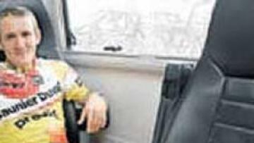 <b>GAFADO. </b>Tras dos abandonos, Marchante no correrá el Tour.