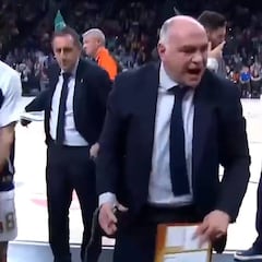 Laso, desatado en un tiempo muerto con su 'lasina' más feroz