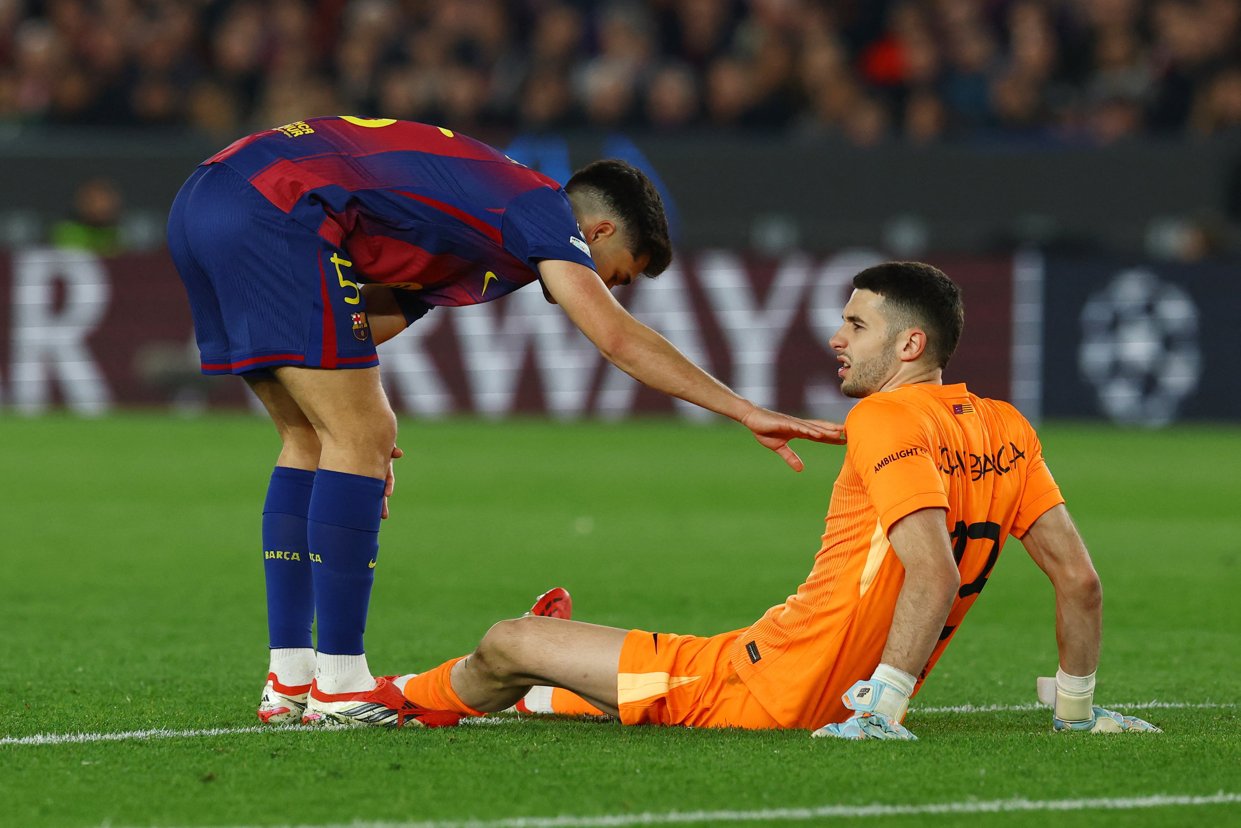 Problemón para el Barça: Joan García, KO de dos a tres semanas