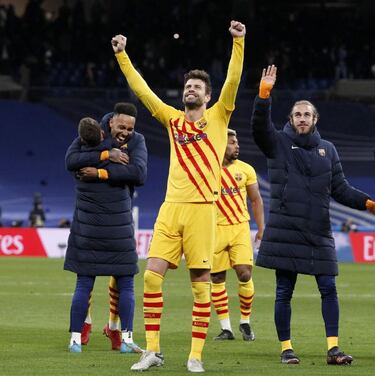El clásico baño del Barcelona
en el Bernabéu