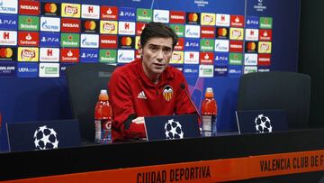 06/11/18 RUEDA DE PRENSA DE MARCELINO ENTRENADOR DEL VALENCIA