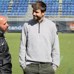 Piqué visita Andorra contra la crisis