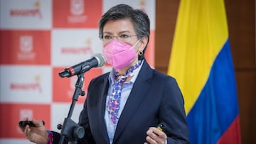 Claudia López, alcaldesa de Bogotá.