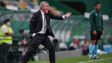 Fernando Santos: "Al partido sólo le han faltado los goles"