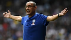 Sarri learned of Napoli exit by watching TV
