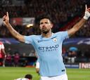 Agüero alcanzó los 50 goles en competiciones europeas