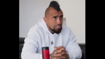 Vidal lanza dura advertencia antes del River - Colo Colo: “El martes será un partido...”