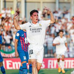 Real Madrid Castilla 1 - Eldense 1, en directo: resumen, goles y resultado