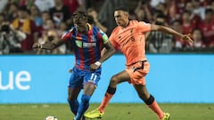Zaha: Man United, Liverpool fans calling me "black monkey"