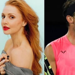 La curiosa foto de Nadal y Cristina Castaño: "Debajo de las mascarillas estamos sonriendo"