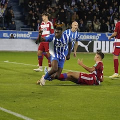 Aprobados y suspensos del Granada: Otra noche para el olvido