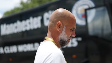 Pep Guardiola, entrenador del Manchester City.