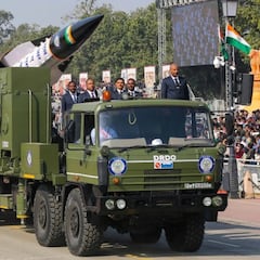 India presenta por primera vez su misil antibuque hipersónico en un desfile nacional