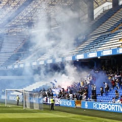 Riazor Blues convoca una protesta antes del Depor-Málaga