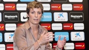 Elisa Aguilar, presidenta de la Federación Española de Baloncesto (FEB).