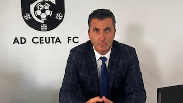 Edu Villegas, director deportivo del Ceuta.