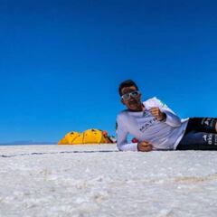 Inicia ultramaratonista Daniel Almanza recorrido de Los Cabos a Cancún en 100 días