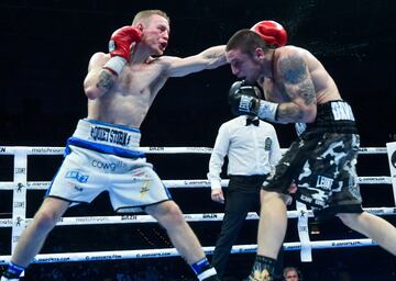 Campeonato de Europa superwélter. Kerman Lejarraga contra Jack Flatley.