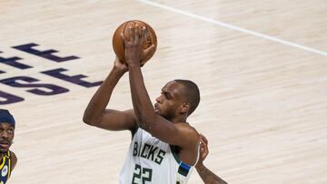 Khris Middleton, en un partido esta temporada.