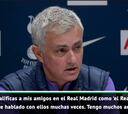 Mourinho y el presidente del Real Madrid: "Me ama y yo a él"