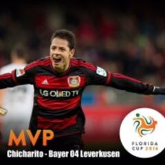 Chicharito Hernández fue elegido MVP de la Florida Cup