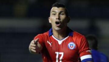 Los positivos números de Gary Medel como capitán de Chile