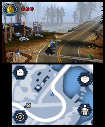 Captura de pantalla - LEGO City Undercover: The Chase Begins (3DS)