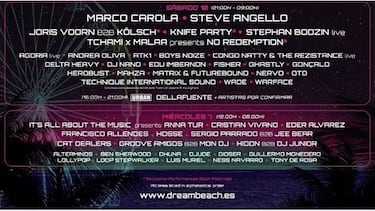Dreambeach, entradas por días. ¿Cuándo actúa tu artista favorito?