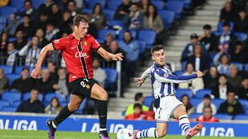 Ander Barrenetxea fue el mejor en el Real Sociedad - Mallorca.